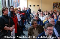 Neuheiten Prsentation 2015 bei Modellbahn Kramm