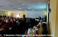 Neuheiten Prsentation 2015 bei Modellbahn Kramm