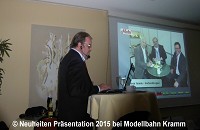 Neuheiten Prsentation 2015 bei Modellbahn Kramm