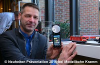 Neuheiten Prsentation 2016 bei Modellbahn Kramm