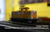 Neuheiten Prsentation 2017 bei Modellbahn Kramm