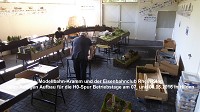 Modellbahn-Kramm und der Eisenbahnclub Rhein-Sieg zeigten an 2-Tagen Modellbahn Betrieb auf ber 20 laufenden Metern.