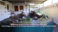 Modellbahn-Kramm und der Eisenbahnclub Rhein-Sieg zeigten an 2-Tagen Modellbahn Betrieb auf ber 20 laufenden Metern.