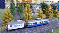 Modellbahn-Kramm und der Eisenbahnclub Rhein-Sieg zeigten an 2-Tagen Modellbahn Betrieb auf ber 20 laufenden Metern.