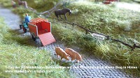 Modellbahn-Kramm und der Eisenbahnclub Rhein-Sieg zeigten an 2-Tagen Modellbahn Betrieb auf ber 20 laufenden Metern.