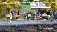 Modellbahn-Kramm und der Eisenbahnclub Rhein-Sieg zeigten an 2-Tagen Modellbahn Betrieb auf ber 20 laufenden Metern.