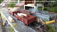 Modellbahn-Kramm und der Eisenbahnclub Rhein-Sieg zeigten an 2-Tagen Modellbahn Betrieb auf ber 20 laufenden Metern.