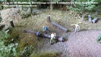 Modellbahn-Kramm und der Eisenbahnclub Rhein-Sieg zeigten an 2-Tagen Modellbahn Betrieb auf ber 20 laufenden Metern.