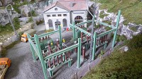 Modellbahn-Kramm und der Eisenbahnclub Rhein-Sieg zeigten an 2-Tagen Modellbahn Betrieb auf ber 20 laufenden Metern.