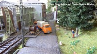 Modellbahn-Kramm und der Eisenbahnclub Rhein-Sieg zeigten an 2-Tagen Modellbahn Betrieb auf ber 20 laufenden Metern.