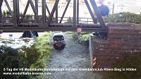 Modellbahn-Kramm und der Eisenbahnclub Rhein-Sieg zeigten an 2-Tagen Modellbahn Betrieb auf ber 20 laufenden Metern.