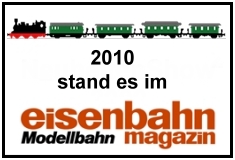 Neuheitenshow 2010 - Eisenbahn Modellbahn Magazin