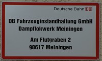 100 Jahre Dampflokwerk Meiningen & Stadtbesichtigung Erfurt