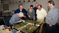 1. Heki Landschaftsbau - Seminar 2014 bei Modellbahn Kramm
