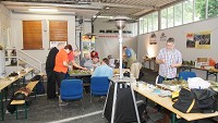 1. Heki Landschaftsbau - Seminar 2014 bei Modellbahn Kramm