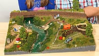 1. Heki Landschaftsbau - Seminar 2014 bei Modellbahn Kramm