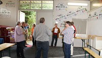 1. Heki Landschaftsbau - Seminar 2014 bei Modellbahn Kramm