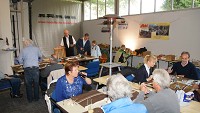 2. Heki Landschaftsbau - Seminar 2014 bei Modellbahn Kramm