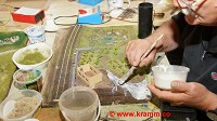 1. Heki Landschaftsbau - Seminar 2015 bei Modellbahn Kramm