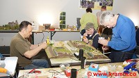 1. Heki Landschaftsbau - Seminar 2015 bei Modellbahn Kramm