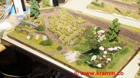 1. Heki Landschaftsbau - Seminar 2015 bei Modellbahn Kramm