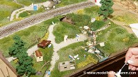 3. Heki Landschaftsbau - Seminar 2015 bei Modellbahn Kramm