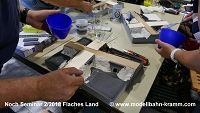 Noch Landschaftsbau - Seminar 2/2018 bei Modellbahn Kramm 