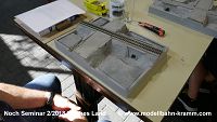 Noch Landschaftsbau - Seminar 2/2018 bei Modellbahn Kramm 