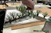 Heki Landschaftsbau - Seminar 1/2019 bei Modellbahn Kramm 