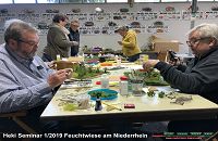 Heki Landschaftsbau - Seminar 1/2019 bei Modellbahn Kramm 