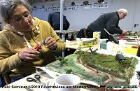 Heki Landschaftsbau - Seminar 1/2019 bei Modellbahn Kramm 