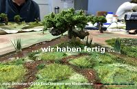 Heki Landschaftsbau - Seminar 1/2019 bei Modellbahn Kramm 