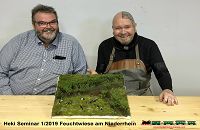 Heki Landschaftsbau - Seminar 1/2019 bei Modellbahn Kramm 