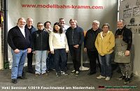 Heki Landschaftsbau - Seminar 1/2019 bei Modellbahn Kramm 