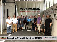 LaserCut Technik Seminar - 4/2019 mit Joswood bei Modellbahn Kramm 