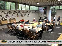 LaserCut Technik Seminar - 4/2019 mit Joswood bei Modellbahn Kramm 