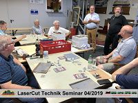 LaserCut Technik Seminar - 4/2019 mit Joswood bei Modellbahn Kramm 