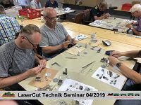 LaserCut Technik Seminar - 4/2019 mit Joswood bei Modellbahn Kramm 