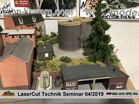 LaserCut Technik Seminar - 4/2019 mit Joswood bei Modellbahn Kramm 