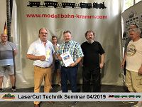 LaserCut Technik Seminar - 4/2019 mit Joswood bei Modellbahn Kramm 