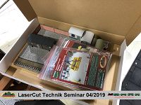 LaserCut Technik Seminar - 4/2019 mit Joswood bei Modellbahn Kramm 