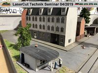 LaserCut Technik Seminar - 4/2019 mit Joswood bei Modellbahn Kramm 