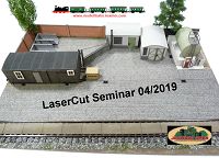 LaserCut Technik Seminar - 4/2019 mit Joswood bei Modellbahn Kramm 