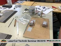 LaserCut Technik Seminar - 5/2019 mit Joswood bei Modellbahn Kramm 