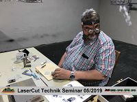 LaserCut Technik Seminar - 5/2019 mit Joswood bei Modellbahn Kramm 