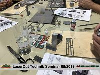 LaserCut Technik Seminar - 5/2019 mit Joswood bei Modellbahn Kramm 