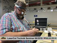 LaserCut Technik Seminar - 5/2019 mit Joswood bei Modellbahn Kramm 