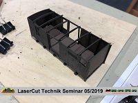 LaserCut Technik Seminar - 5/2019 mit Joswood bei Modellbahn Kramm 