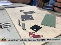 LaserCut Technik Seminar - 5/2019 mit Joswood bei Modellbahn Kramm 