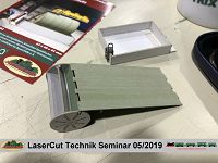 LaserCut Technik Seminar - 5/2019 mit Joswood bei Modellbahn Kramm 